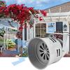 Metal Mini Motor Siren For Alarm MS-290 Electric Motor Driven Alarm Factory Transport Vehicle Fire Prevention Horn Sound System
