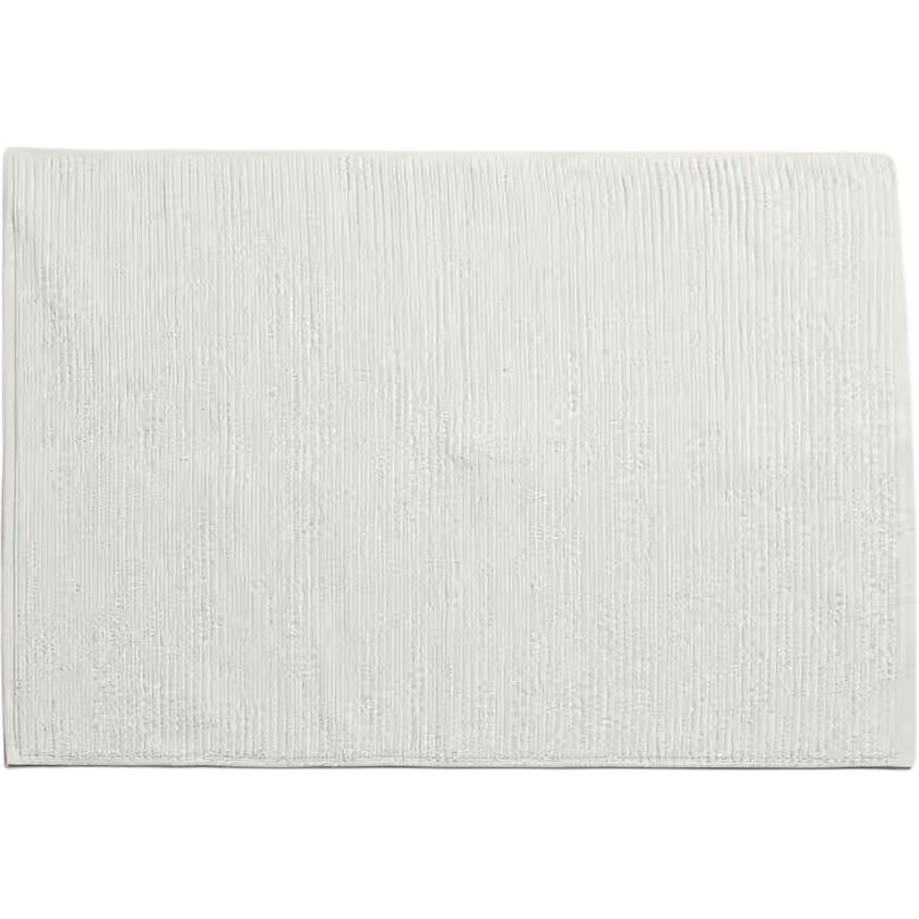Zara home Irregular Reclude Bathroom Floor Mat White 60*90cm