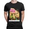 2026 Summer Mens Letter Portrait Print Novel Round Neck Short Sleeved 100 Pure Cotton Neutral Street Soft Casual Tshirt