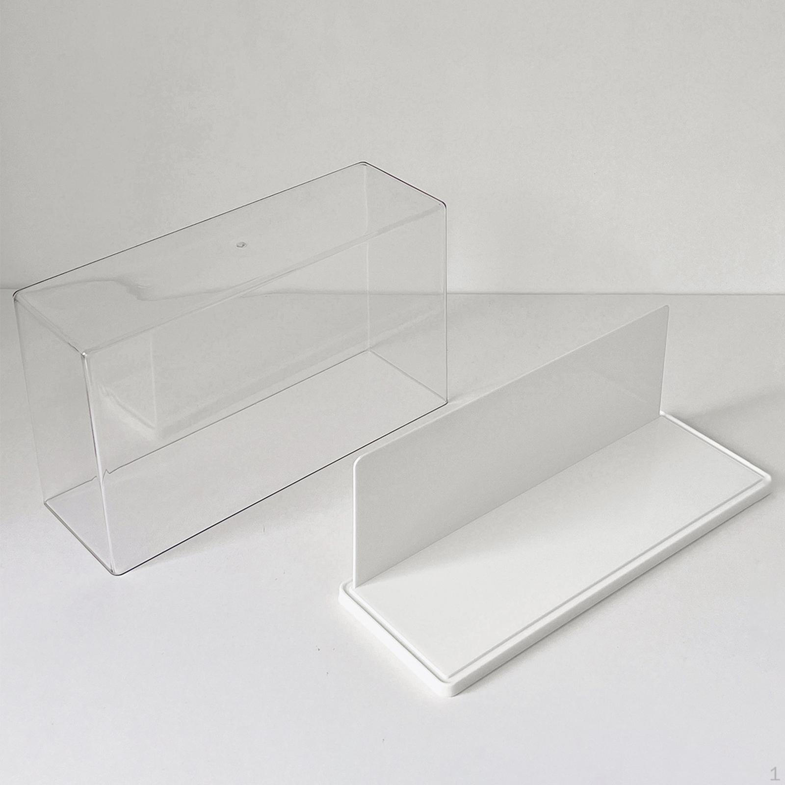 

Коробка для демонстрации фигурок, Органайзер для мини-коллекции игрушек белый