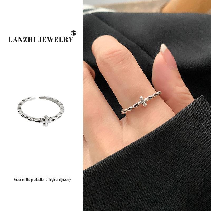 Inel Thai Argint pentru Femei, Stivuibil - Argint 925, Design de Nișă, Bijuterii Simple și Versatile