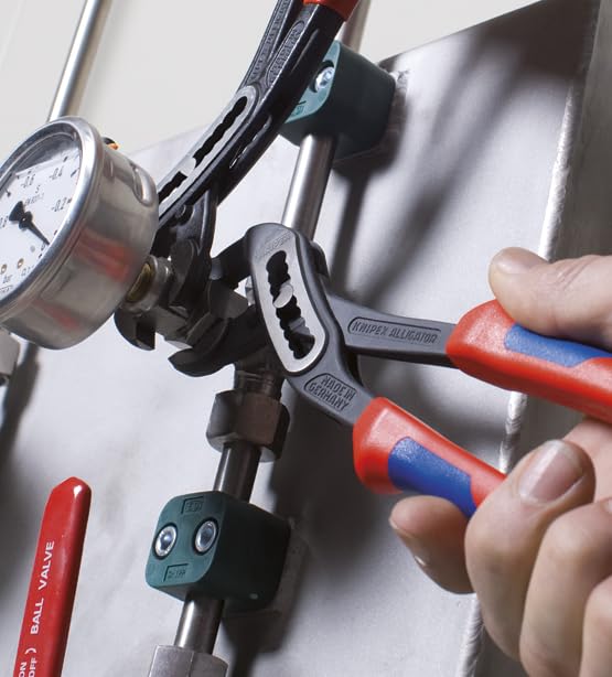 KNIPEX Water Pump Pliers, Alligator, 180mm, 8802-180