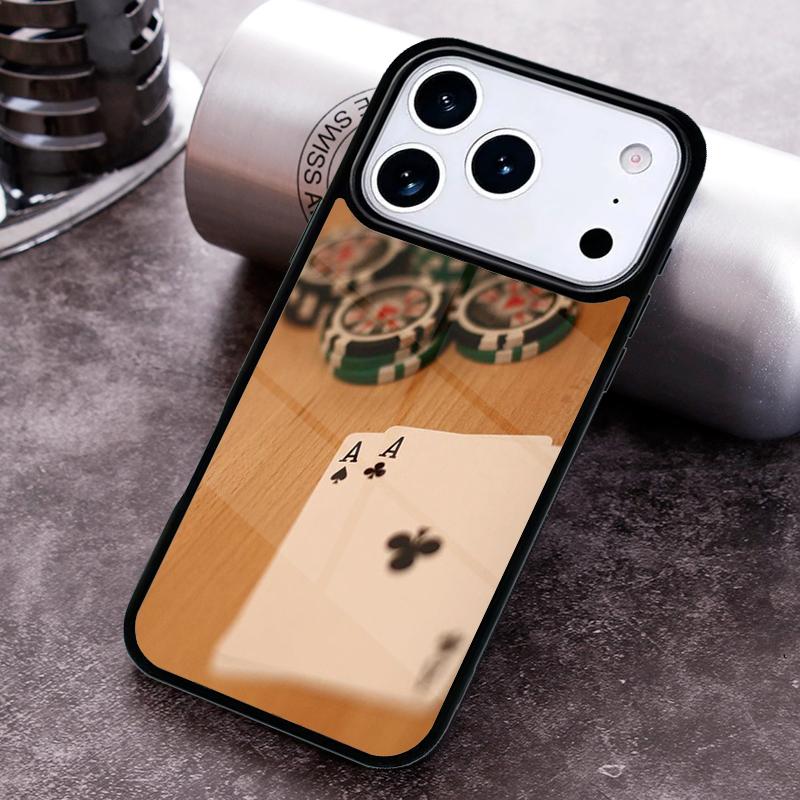 LAS VEGAS POKER Phone Case For iPhone 17 16 15 14 13 12 11 Pro Max Plus 17Air Soft Silicone Cover
