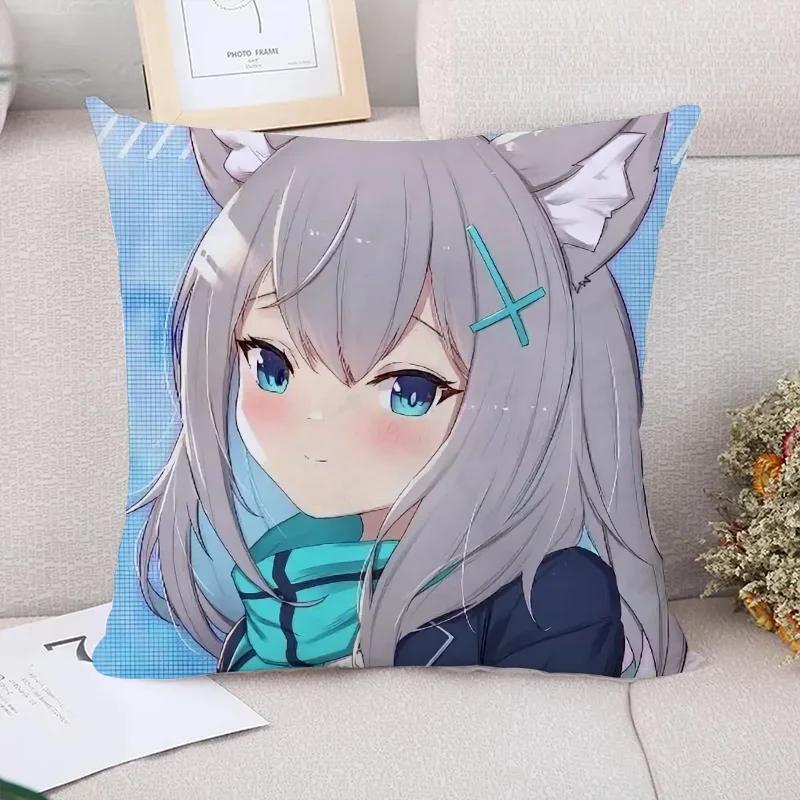 Cushion Cover  Blue Archive Couple Pillow Pillowcases  Decorative Pillowcase  Covers for Bed Pillows Pilow Cases