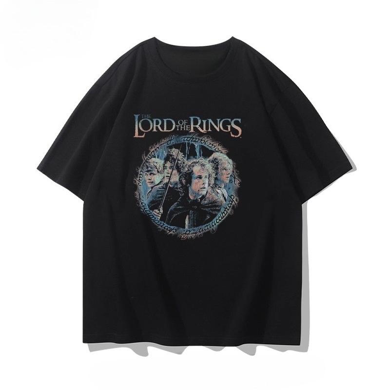 The Lord Of The Rings Gaming T Shirt Unisex Unisex Cheap Polyester Material Short Sleeve Graphic T Shirts Gothic Camisetas Unisexs Top