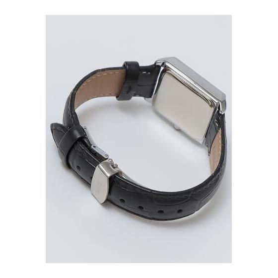 [Ships] SHIPS WEB Advance Square D Buckle Watch Men's 110300017 Silver ONE SIZE