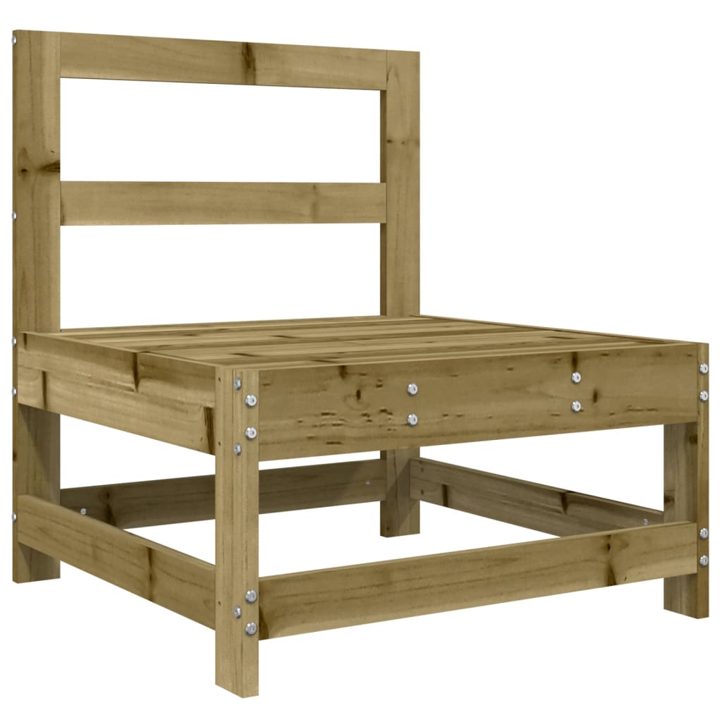 7 Piece Garden Sofa Set Pressure Treated Pine Wood