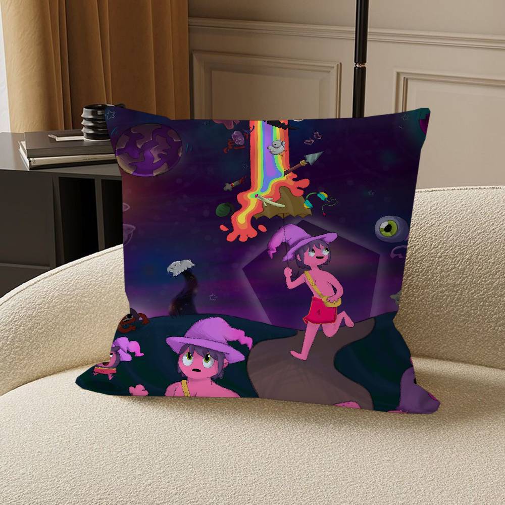 The M-Midnight Gospel Cushion Cover Decorative Pillow Sofa Home Decor Case Pillow Cases