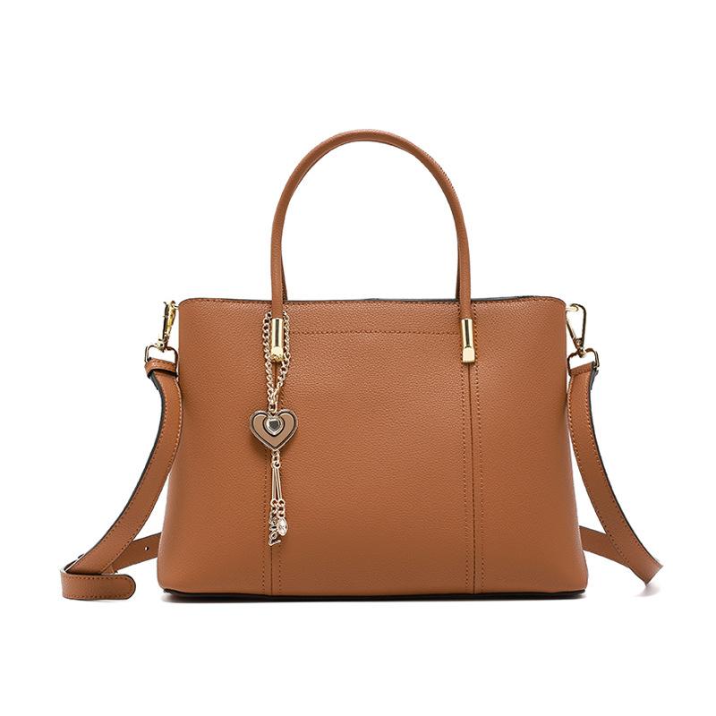 2025 New Genuine Leather Large Capacity High-Quality Texture Handbag Crossbody Bag Simple Tote Bag for Women