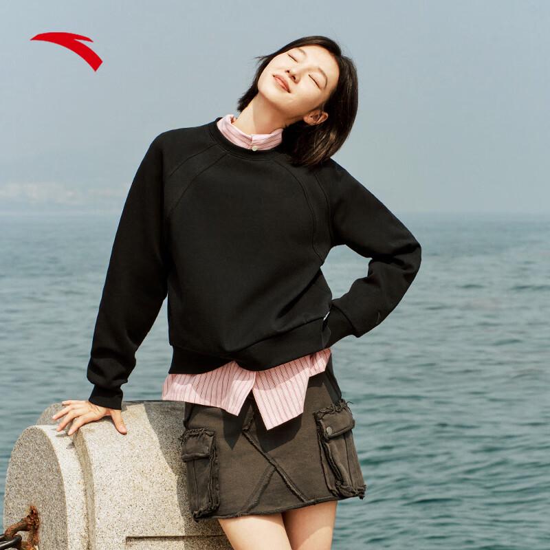 Anta Women's Milk Fleece Crewneck Sweatshirt