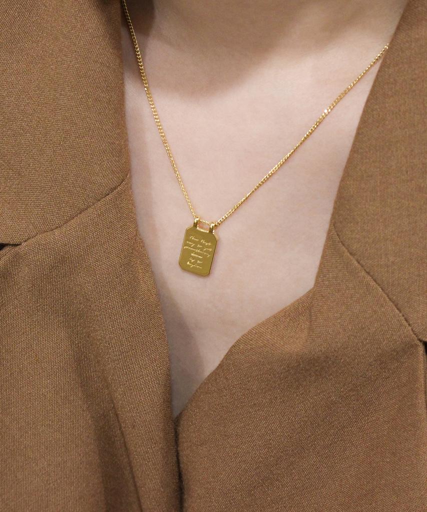 Madin'Ly Lettre Necklace