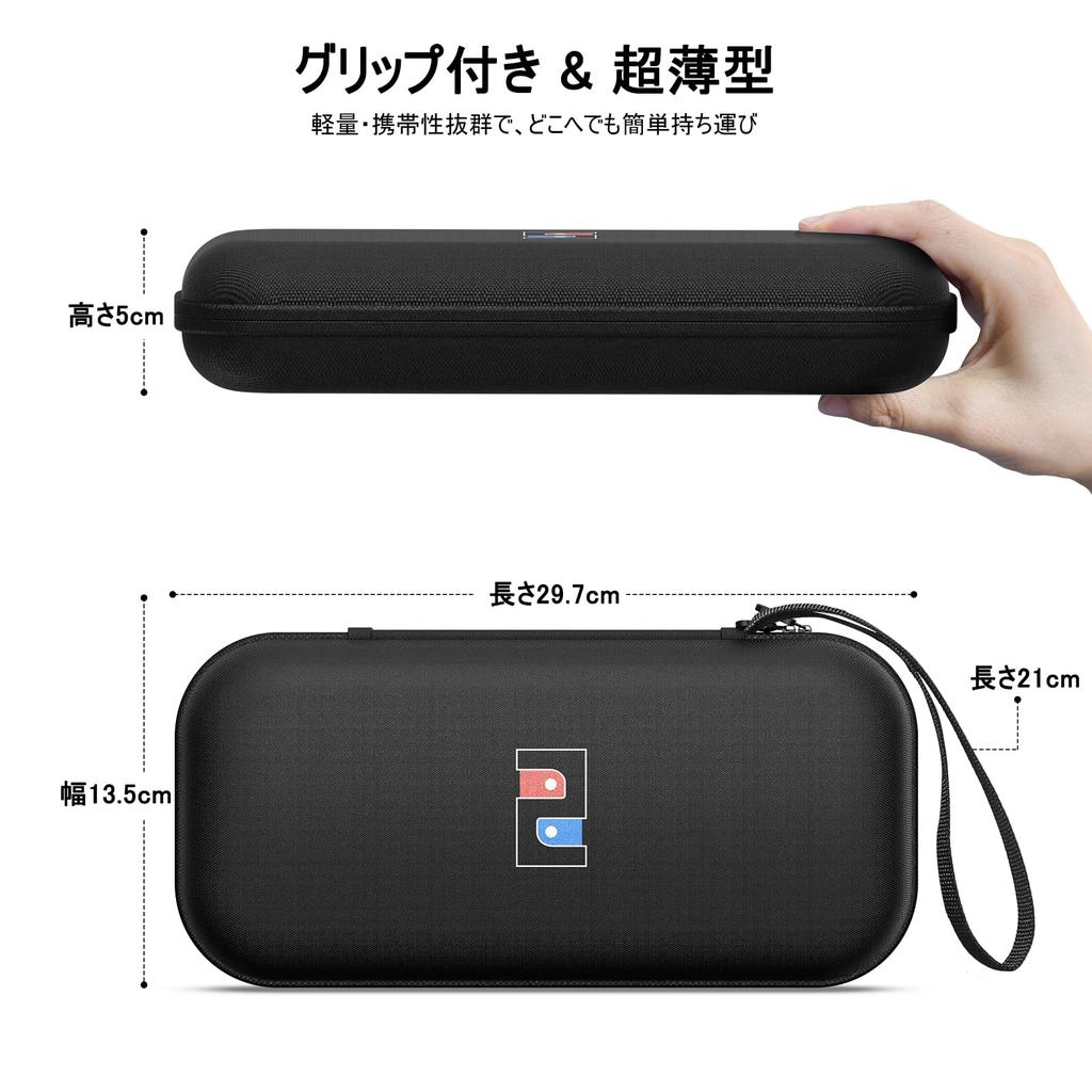 for Compatible with Switch Large Capacity Compatible with Switch and OLED Shockproof EVA Hard Full Switch Storage Protective Small Item Easy to Carry