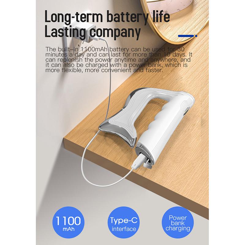 Elektrisches Zervixmassagegerät entspannt die Schulter- und Nackenmuskulatur durch Vibrations-Faszienpistole