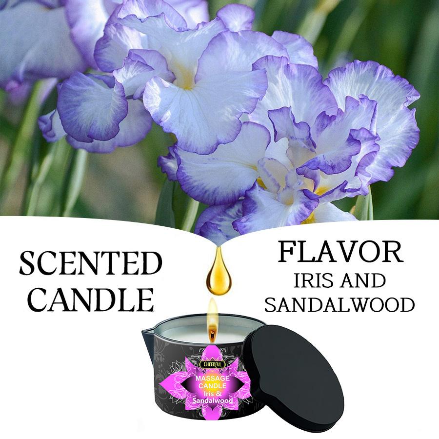 1pcs Massage essential oil candle Scented Candle, creative anti-scalding iron can candle,A Perfect Gift For Family And Friend