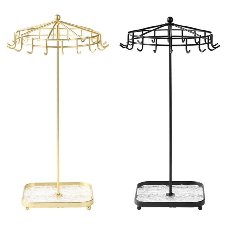 Stylish Jewelry Holder Rotating Necklace Organizers for Jewelry Storaging