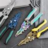 Sturdy Adjustable Wire Stripper Decrustation Pliers for Electrical Cable Crimping
