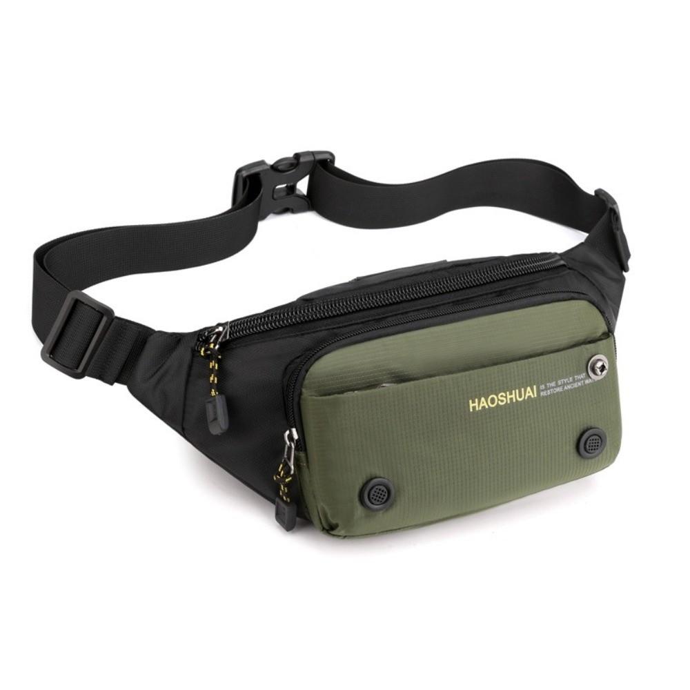 Multi-functional Men Waist Bag Multi-pocket Chest Bag Versatile Sports Fanny Pack  Climb