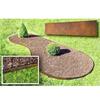 Corten Steel Garden Edging 8x8x18.5 Cm - ICH-ZAPFE.DE - Brown - Brown