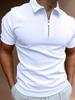 Cross2022 Men's Slim Fit Polo Shirt - Summer Short Sleeve Lapel T-shirt In European & American Style