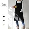 Cotton Pocket Apron Simple Unisex Work Clothes Household Waterproof Apron  Restaurant
