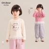 Om Bear Girls' Long-Sleeve T-Shirt