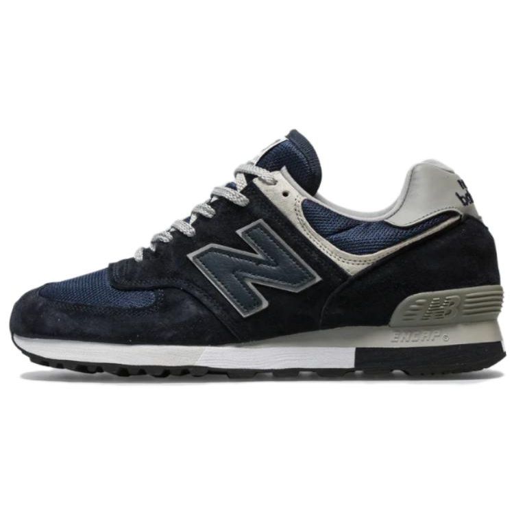 New Balance Nb 576 Sports Mesh Low-Top Casual City Commuting Running Shoes Unisex Sneaker Black Blue OU576PNV