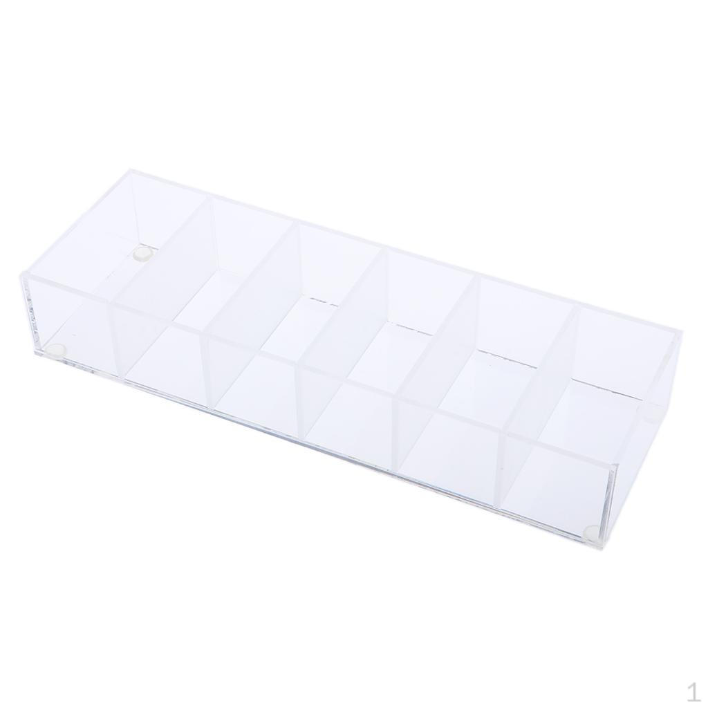Acrylic Compact Holder Eye Shadow Blush Highlighter Makeup Display Organiser
