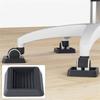 Not Slip Rubber Pad Set Furniture Wheel Not Slip Fixing Pad Wheel Stoppers Set Prevent Movement & Protect Floors