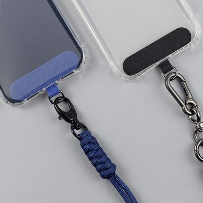 1 Stück Universelles Handy-Sicherheitsband Kartenhalterung Ersatz Abnehmbar Verstellbares Nackenband Schlüsselband Clip Schnappseil Patch