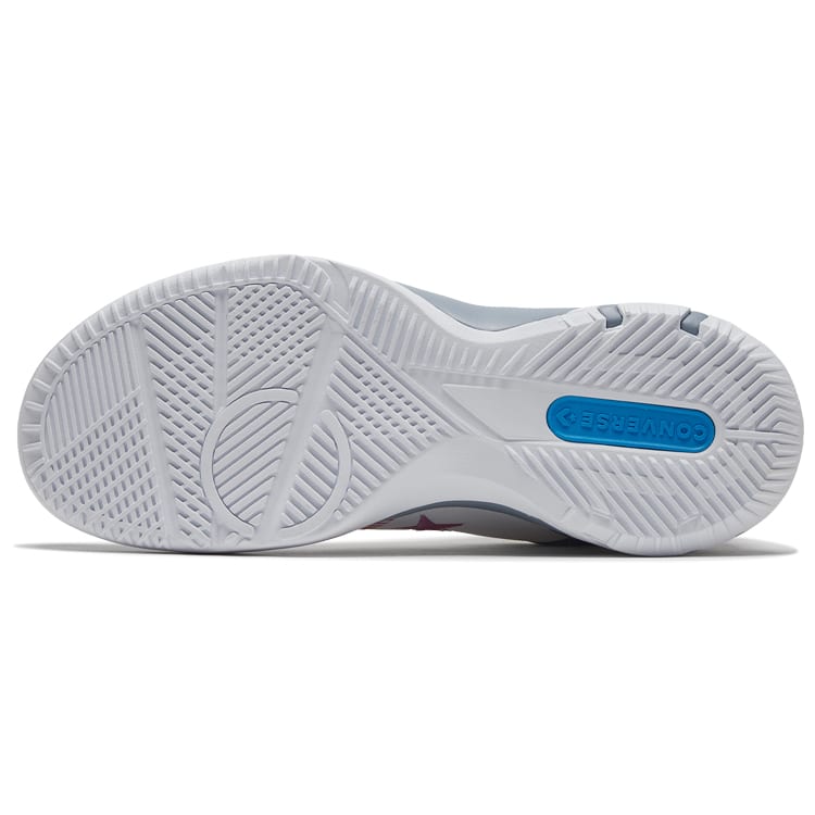 Converse G4 Basketball Shoes White Blue 168792C