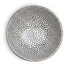 2 Pack Stoneware Bowls Dishwasher Microwave Safe Elegant Dining Essential Tableware Black White Dot Design Durable Chef