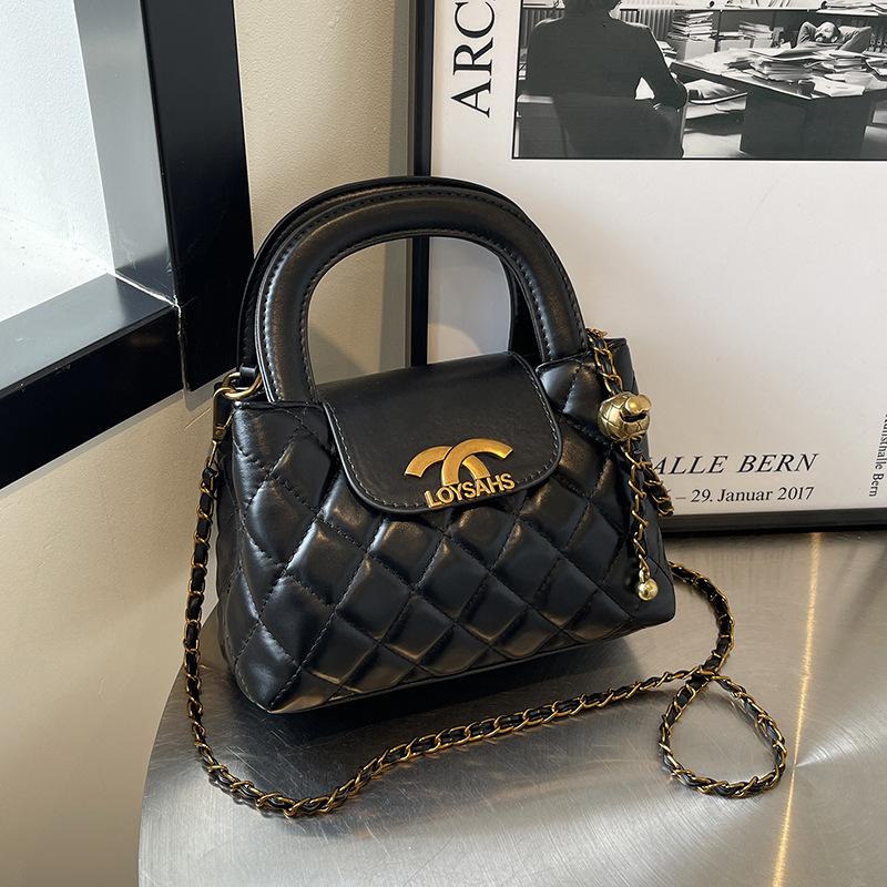 Geantă premium cu lanț de diamante, geantă de mesager pentru femei, nouă, de primăvară și vară, la modă, versatilă, de umăr, sub braț