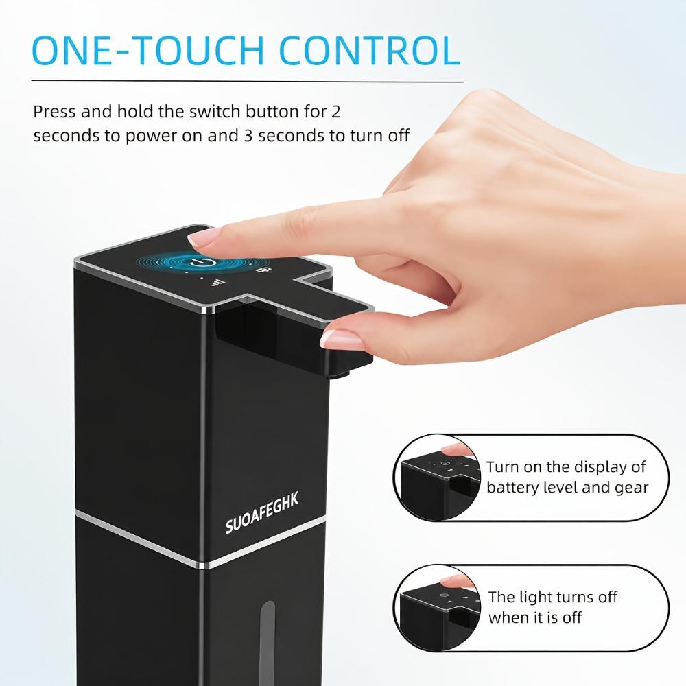 USB Rechargeable Hand Sanitizer Dispenser Liquid/Foam Hand Cleaning Washing Machine Bathrooms