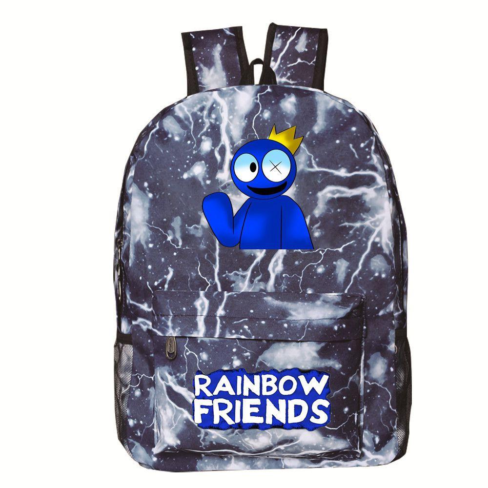 Roblox Rainbow Friends Large Capacity Student Backpack Bag Book
