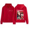 Singer Paulo Londra Album Tour Zipper Hoodie Men Women Fashion Sweatshirts Oversized Casual Loose Zip Up Jacket