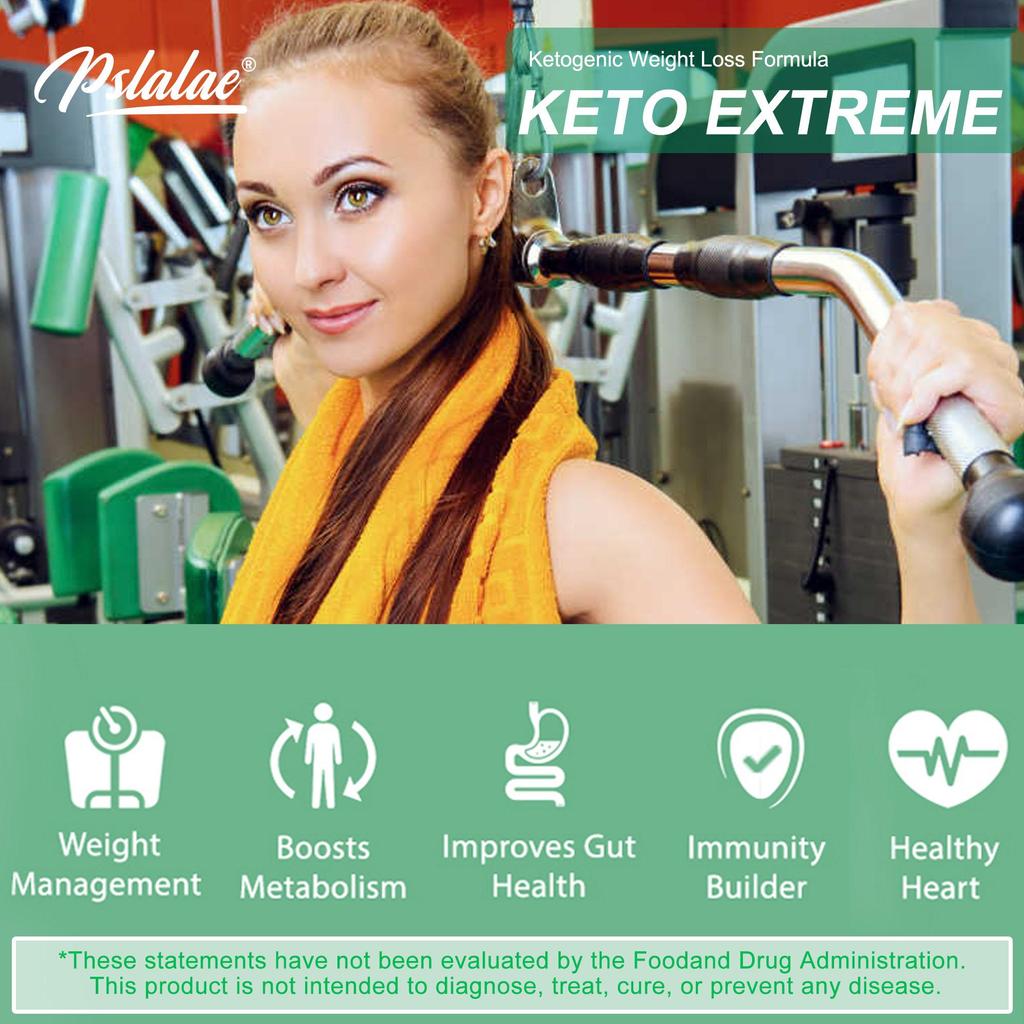 Capsule Keto Extreme - Perdita di Peso, Soppressore dell'Appetito, Detox, Brucia Grassi