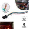 Motorcycle King Rear Trunk LED Light Tour Pack Brake Turn Signals Tail Lamp For Electra Glide Ultra Limited FLHTK 2014-2023