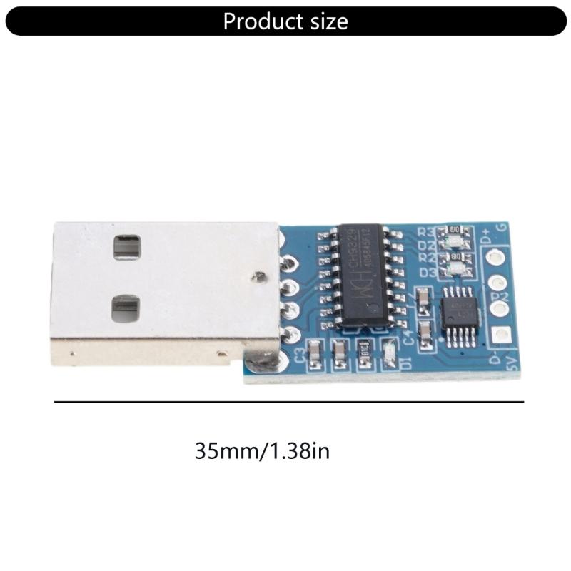 CH9329 Module Serial To USB Adapter With 300Bps 3Mbps Fast speed Support For Industrial Control And Robotics