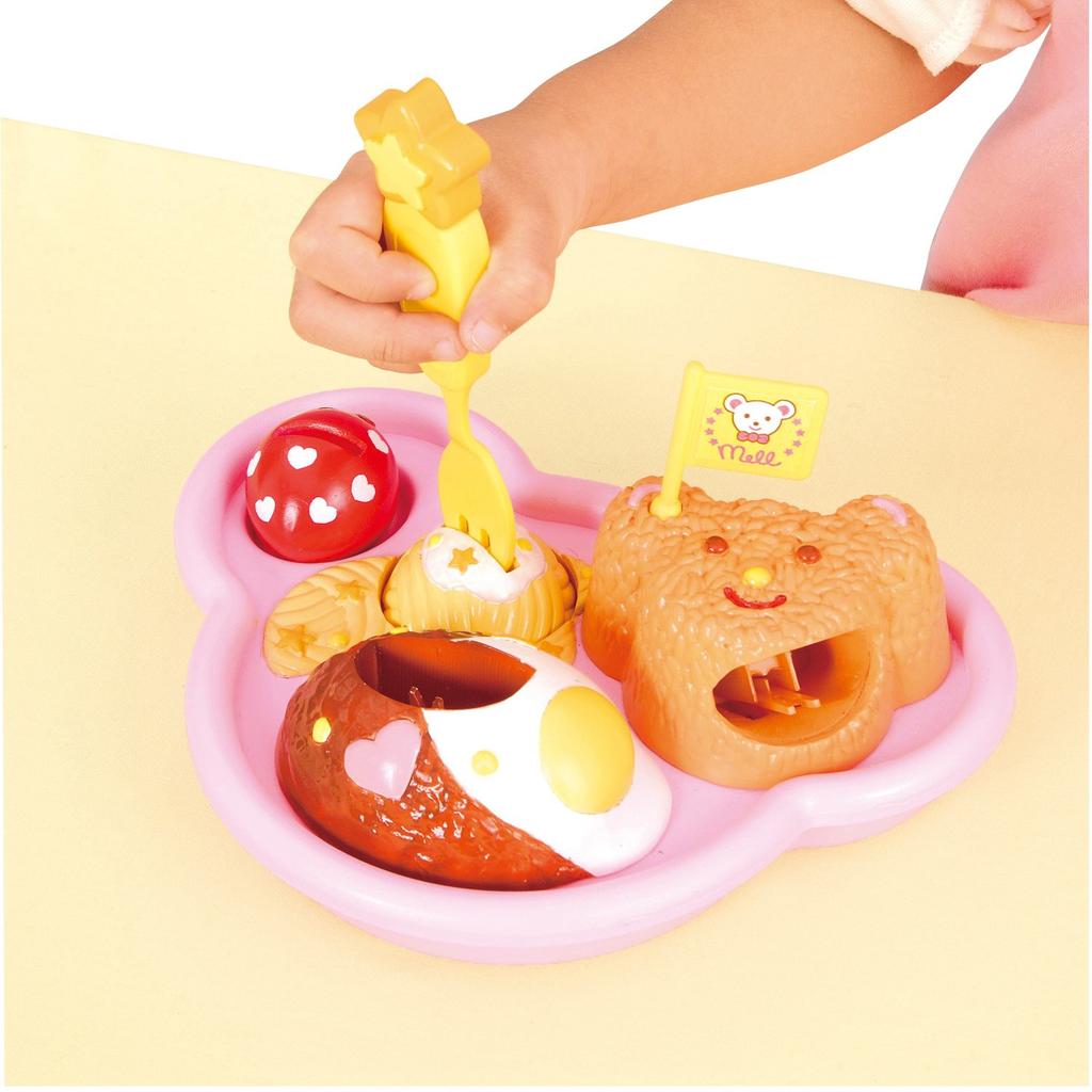 Pilot Corporation Care Parts Kids Plate Mel-chan Mel-chan