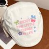 Vintage Graffiti Forward Hat Embroidey Painter Hat Casual Artist Hat  Outdoor