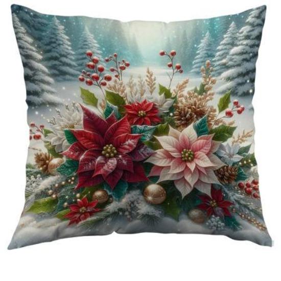 

4 Наволочки с рождественскими узорами Наволочки с рождественскими эльфами Односторонняя печать 45*45cm