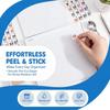 365 Dni Etykiety z Datą Naklejki dla Zwierząt - Wodoodporne Naklejki Wycinane do Planera Dziennika Scrapbookingu Dekoracja Ręcznego Konta DIY