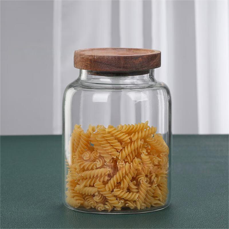 Shangqi Round High Borosilicate Glass Storage Jar