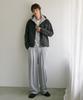 GLW Wide Double-Pleat Sweatpants Gray