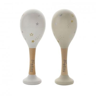 Bambino Holz-Maracas Glitzer Glitzer