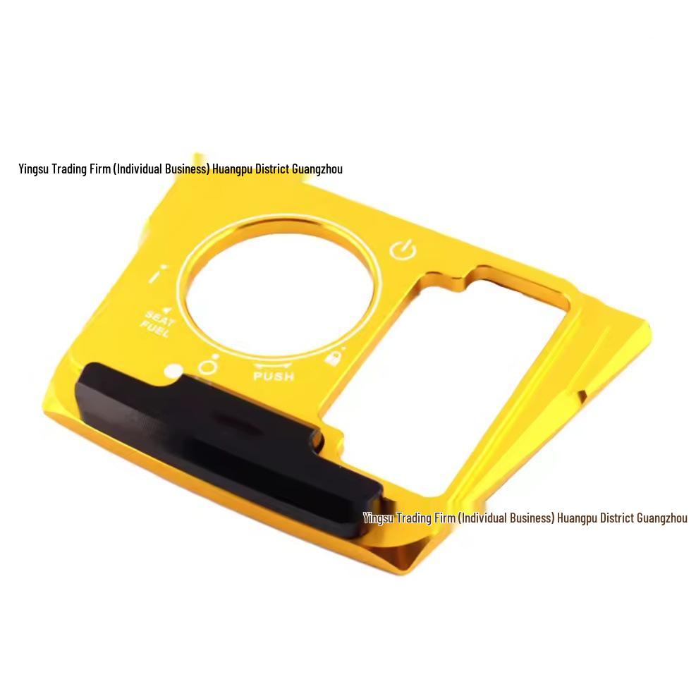 Honda Forza 350/300 Electric Door Lock Cover - Aluminum Alloy Decorative Protector