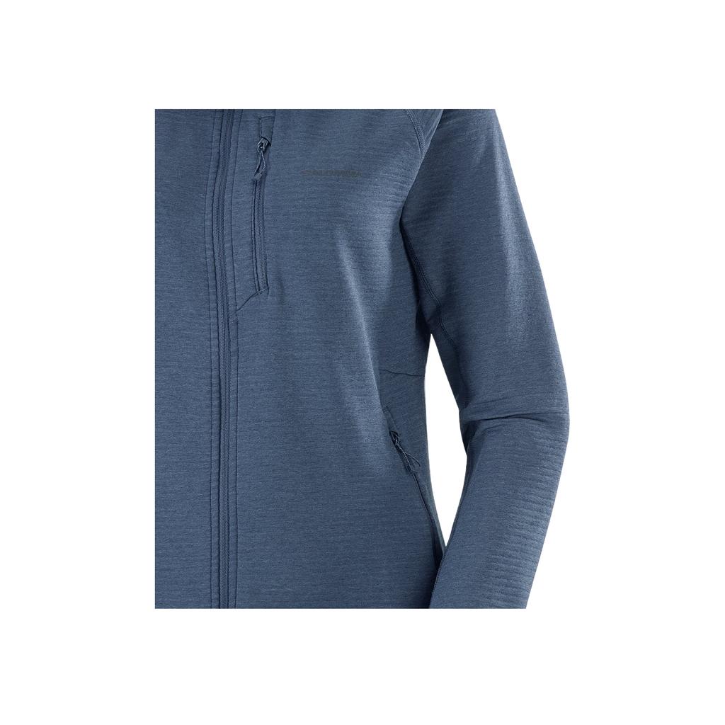 Salomon Essential Lightwarm Breathable Warm Versatile Hooded Jacket Women jackets C26571