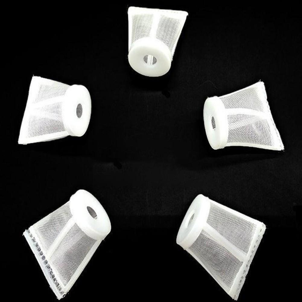 Brand New Filter Tankfilter Paint Filter Suction Feed White 10 PCS/Set 120 Mesh 8/10/12mm Convenience Easy To Clean