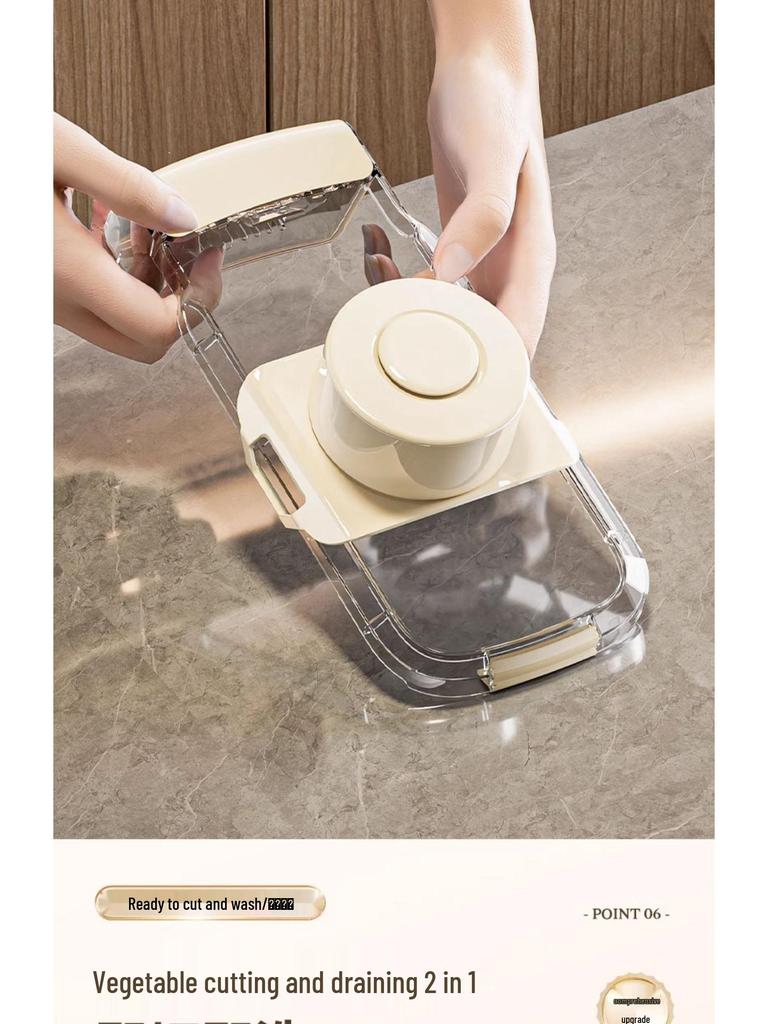 Enhanced Multi-Functional Veggie Cutter & Grater