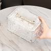 Living Room Tissue Box Premium Luxury Desktop Organizer Napkin Paper Dispenser Multi Function Tissue Bag Paper Holder Essential
